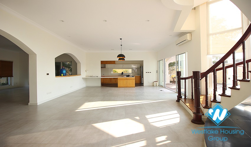 Gorgeous house with swimming pool for rent in Ciputra, Tay Ho